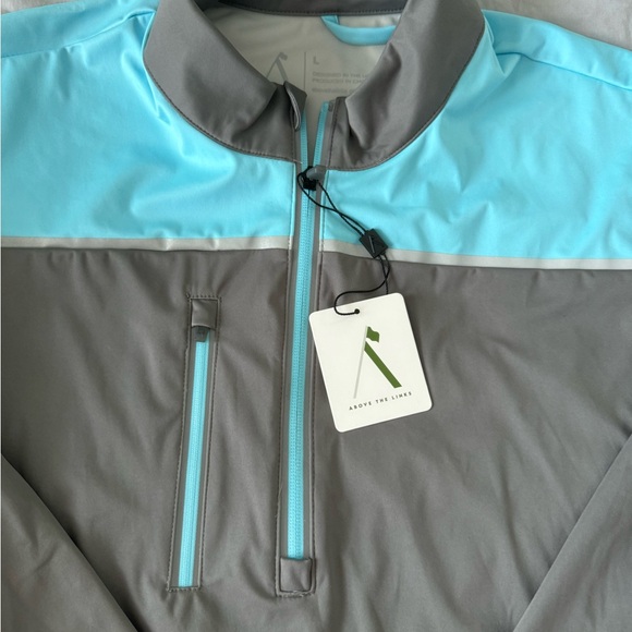 (NWT) Frontier 1/2-Zip Pullover
FRONTIER DescriptionHalf-zip ElitePerformance - Picture 7 of 11